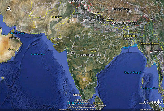 India Maharashtra Map